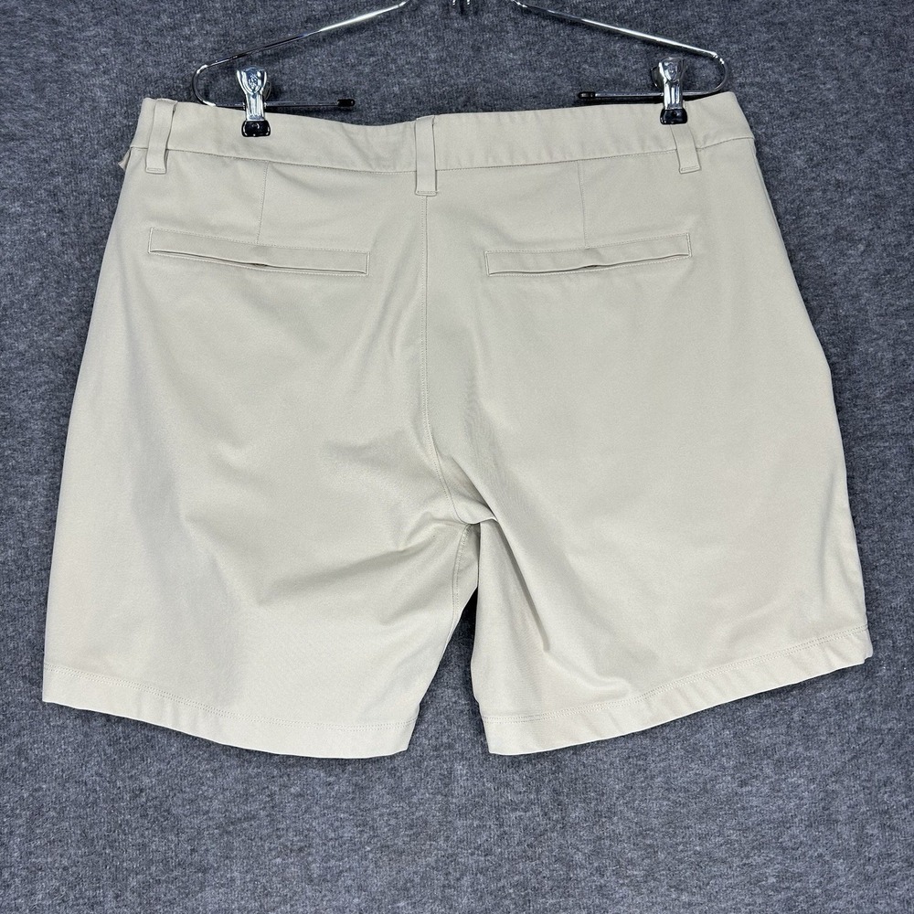 Lululemon Commission Short Mens 36 Beige Chino Preppy Classic Fit 7" inseam - Picture 8 of 8